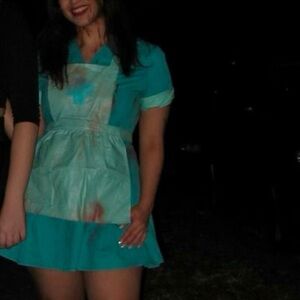 Dolls Kill Say Ahh Blue Nurse Costume